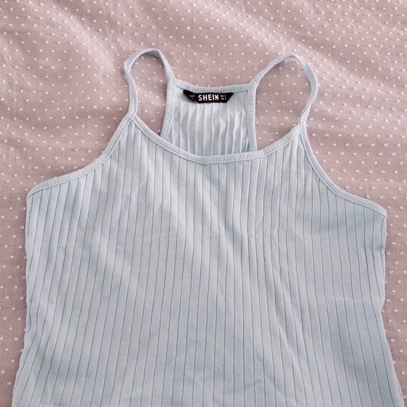 Blue Cropped Tank ( s ) - Picture 2 of 2